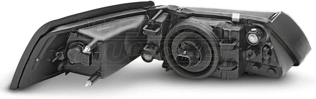 Black Housing Clear Lens Headlights I153
