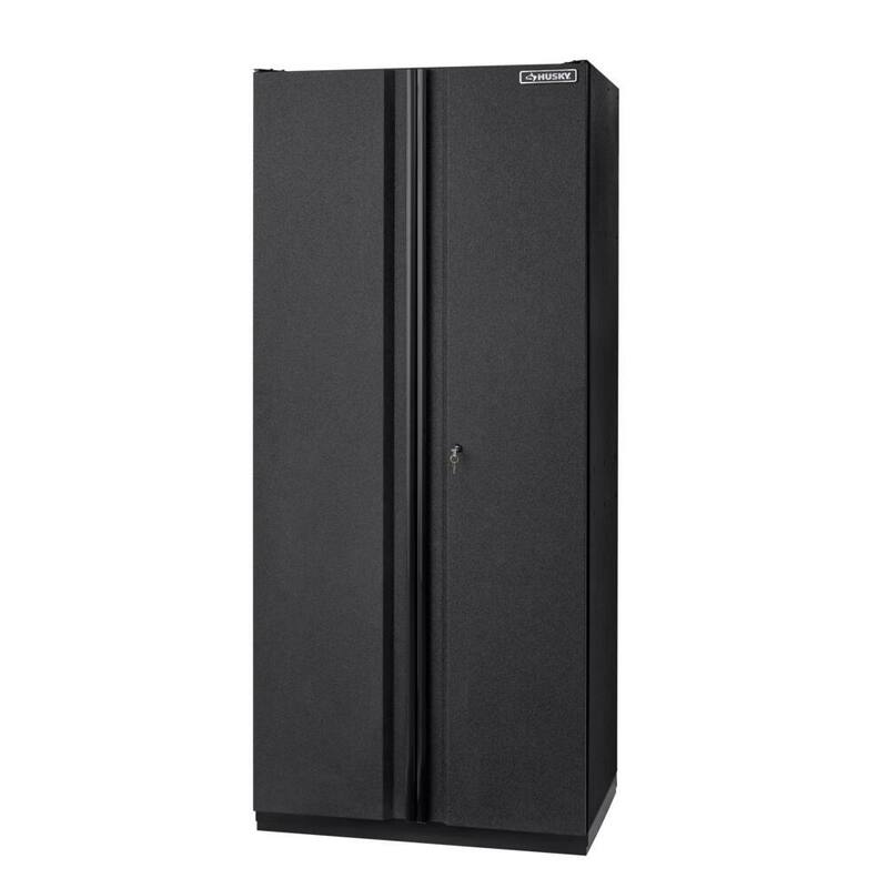 6-Piece Welded Steel Garage Storage System in Black X166
