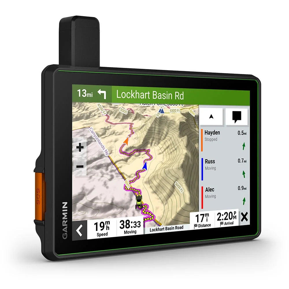 8-Inch Rugged Powersport GPS with Group Tracking & Ride Radio P86725