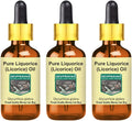 Pure Liquorice Oil with Glass Dropper Pack of Three 100mlx3 I864