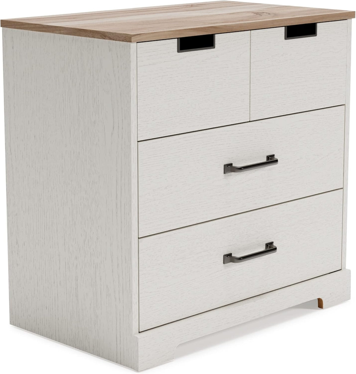 White 3 Drawer Wood Chest X949360