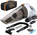 Portable Handheld Car Vacuum Cleaner with 16ft Cord, Bag, and Attachments M786115