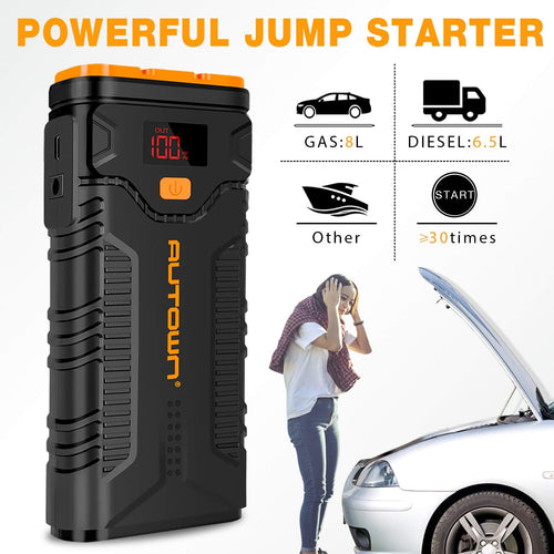 1000A Peak 21000mAh 12V Car Battery Charger with LED Light N836250