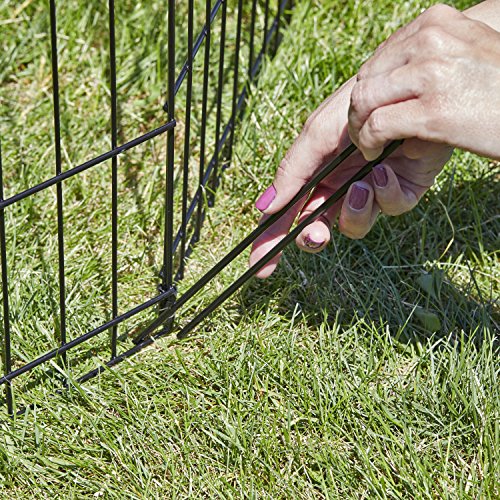 Black Dog Exercise Pen & Playpen with Door N956