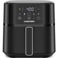 6 QT Compact Air Fryer with Touchscreen Controls and Nonstick Basket G6853