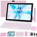 Android 13 Tablet 10 Inch 12GB RAM 128GB ROM 2 in 1 with Keyboard W62408