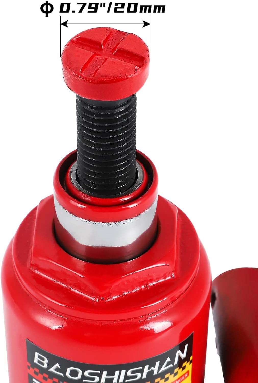 3 Ton Double Ram Bottle Jack with Carrying Case Pack of 2 Q49091