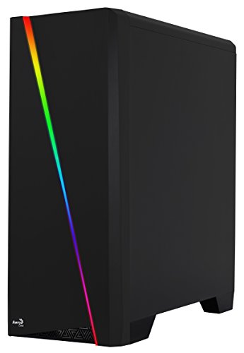 Black Mid Tower with Acrylic Side Window J393456