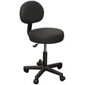 Black Massage Stool with Back X60559