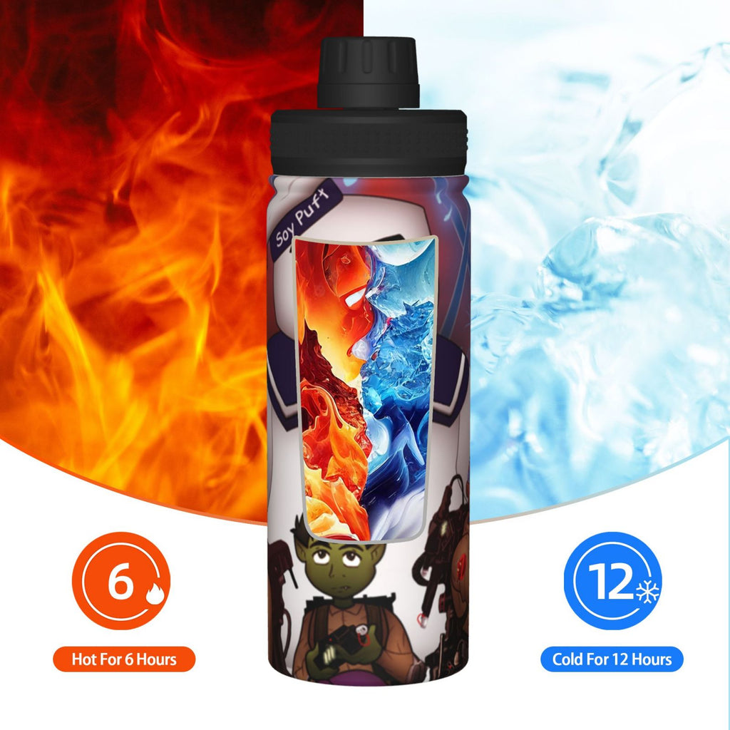 18OZ Insulated Stainless Steel Water Bottle G192385