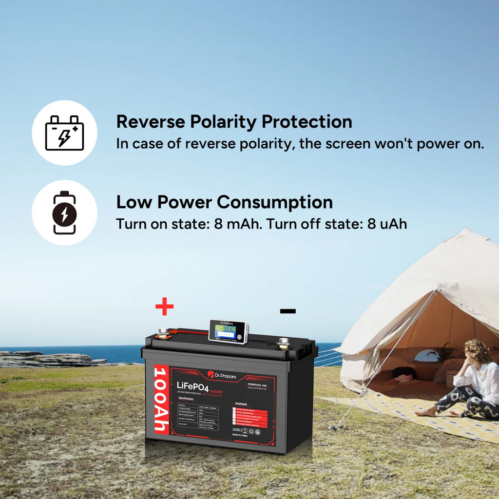 100Ah LiFePO4 Lithium Deep Cycle Battery Y932