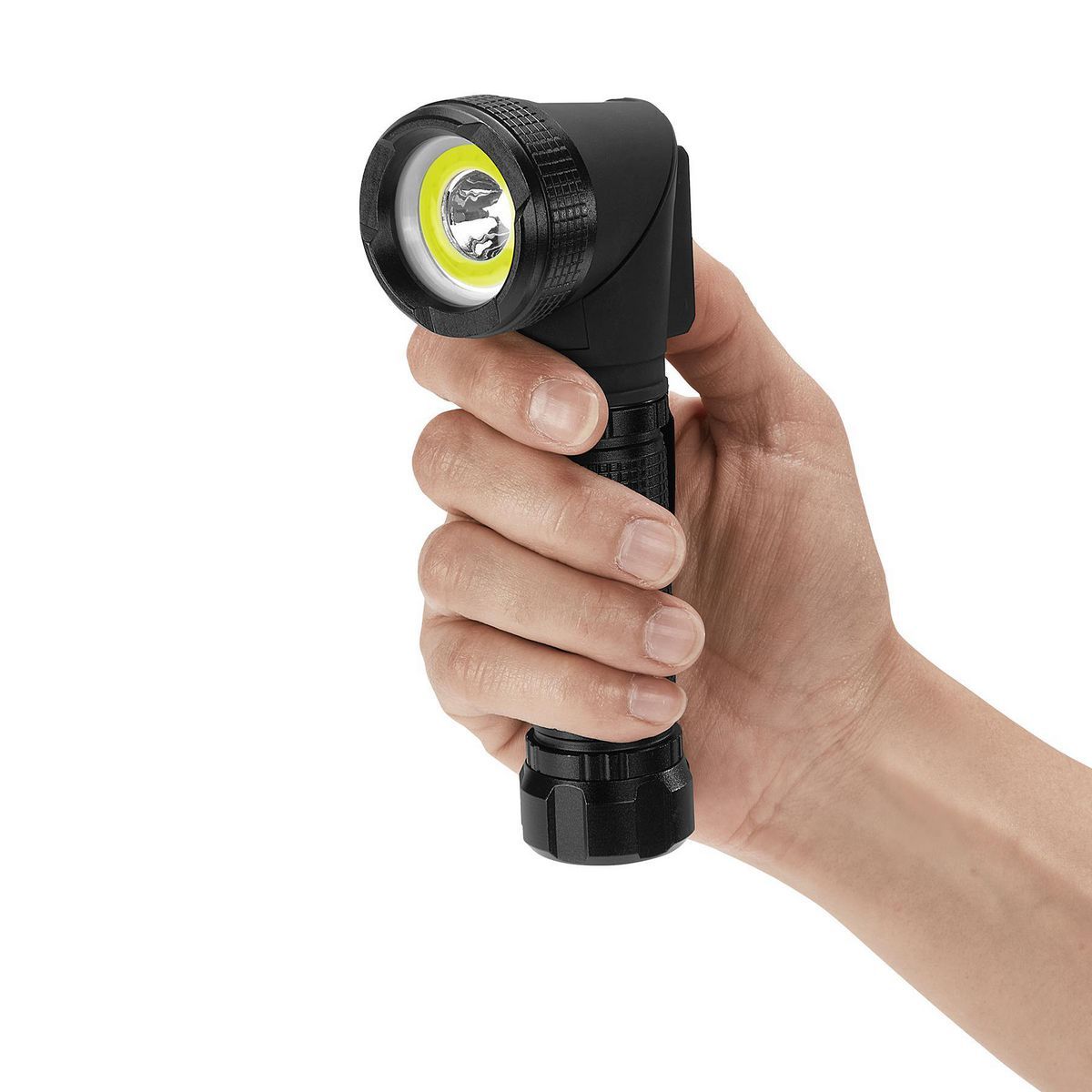 900 Lumen Rechargeable Swivel Head LED Flashlight B84844