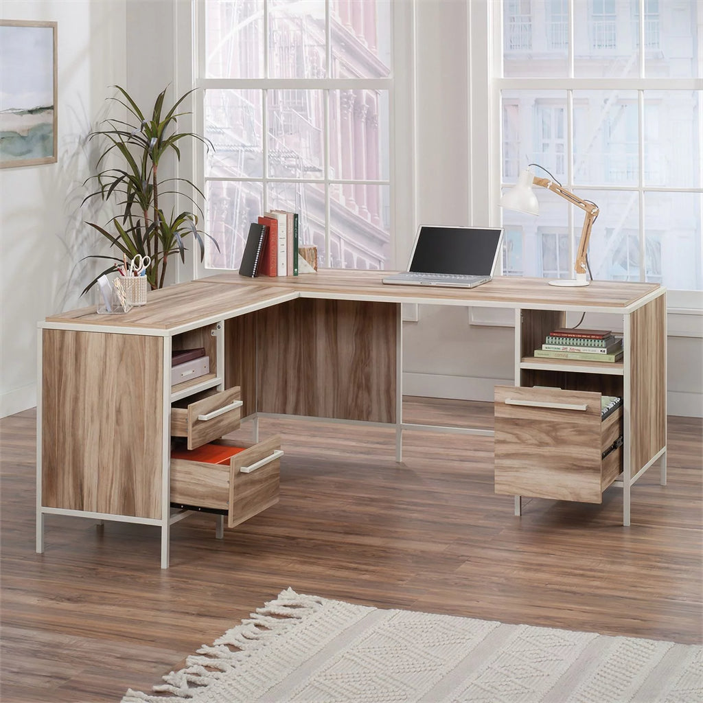 Engineered Wood L-Desk J962