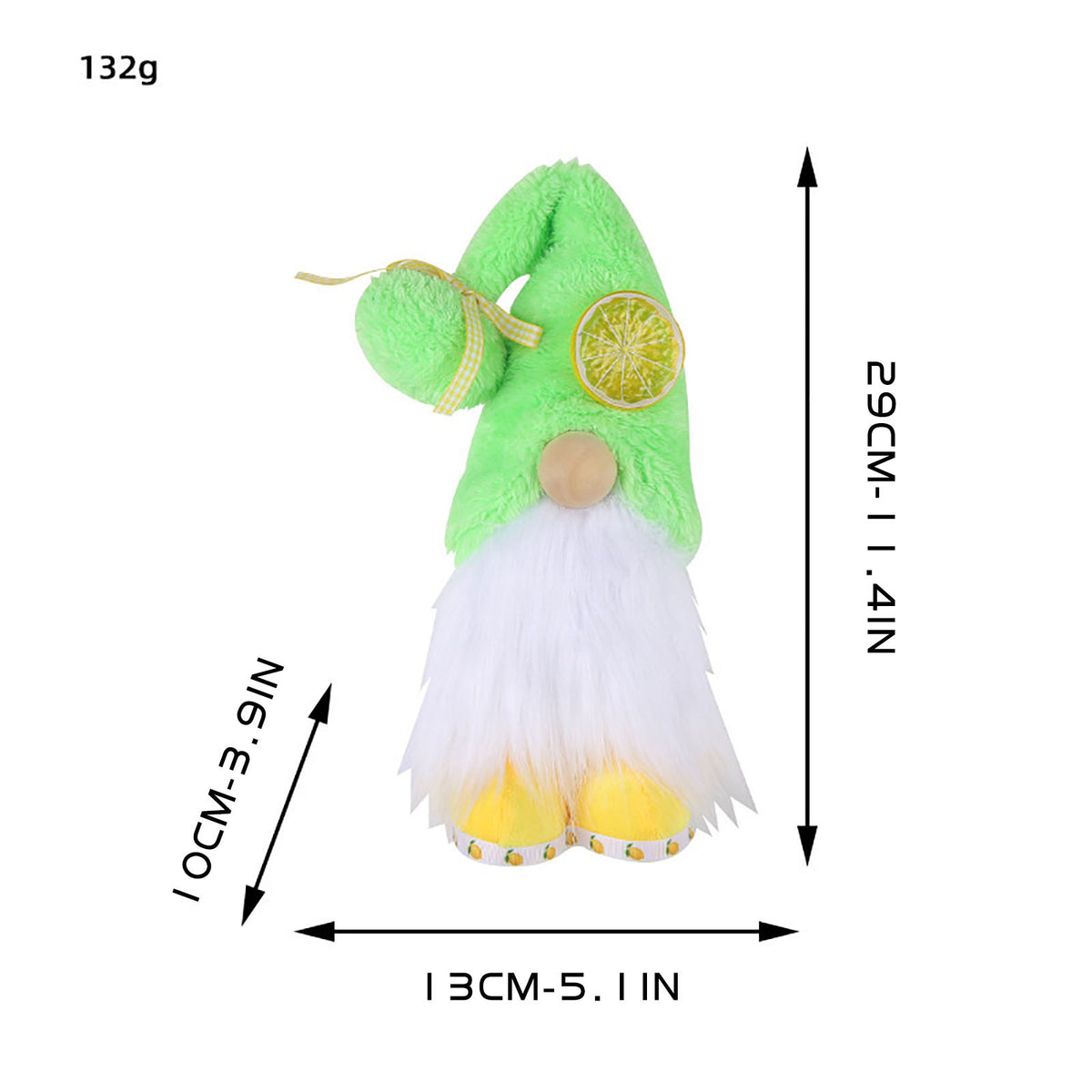 High Hat Plush Dwarf Doll L357
