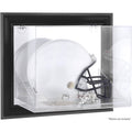 Black Framed Wall-Mountable Helmet Display Case W881