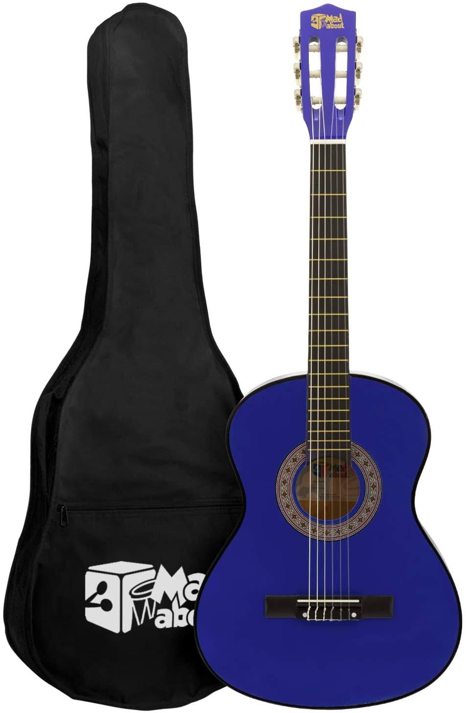 1/4 Size Blue Classical Guitar with Carry Bag P776495