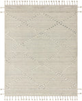 Ivory Light Grey 8'6 x 11'6 Rug W69290