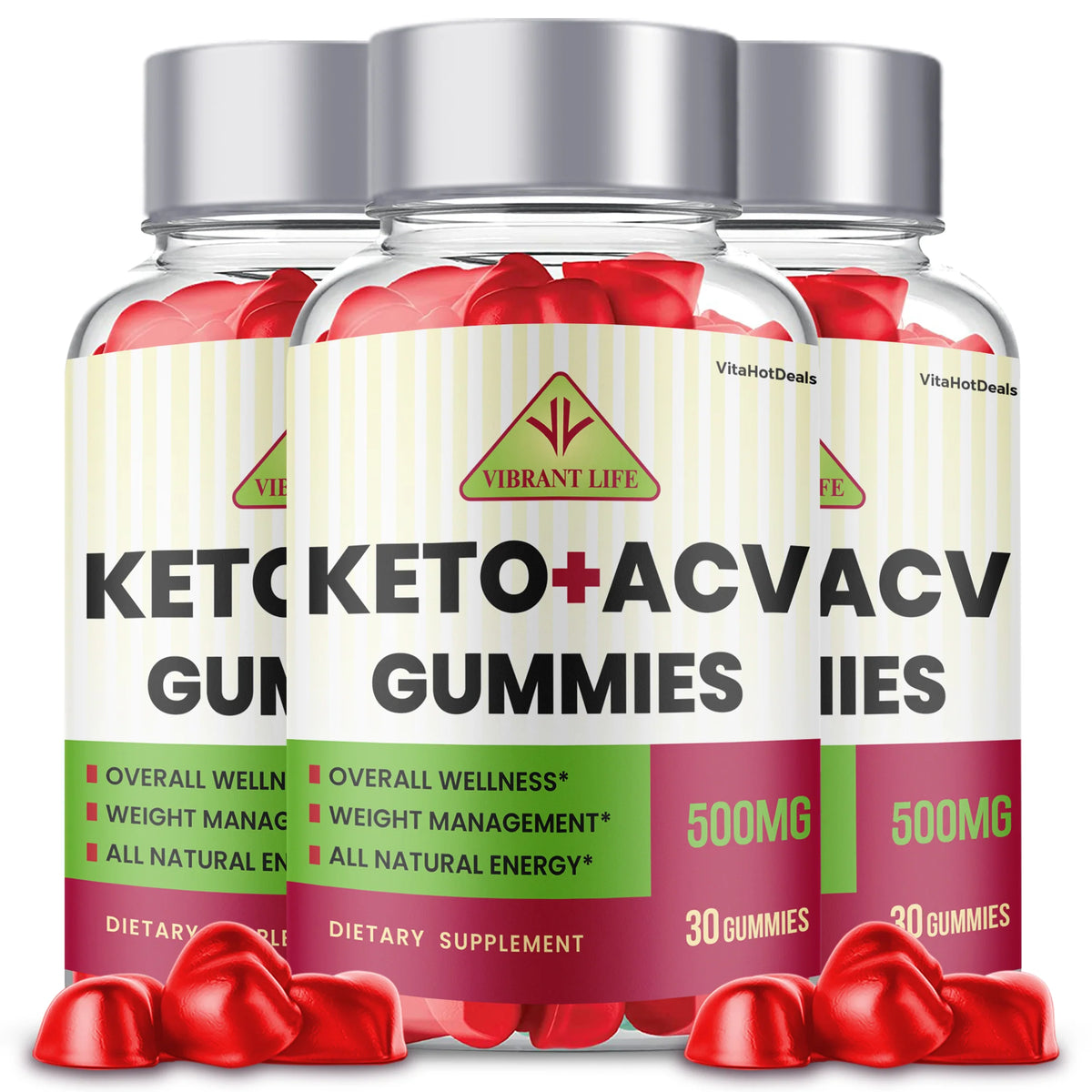 Keto ACV Gummies 3 Pack B789