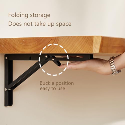 Solid Wood Wall Desk J16341