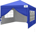 10'x10' Pop Up Canopy Tent with Sidewalls A51855