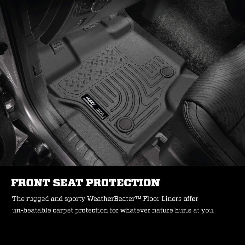 Black Front & 2nd Seat Floor Liners 3 Pcs N35672