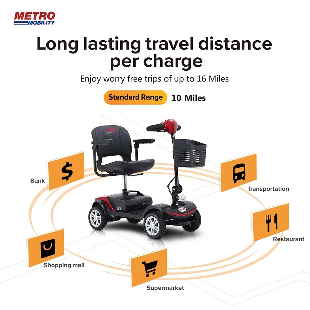 Heavy Duty Electric Mobility Scooter with 300W Motor T959090