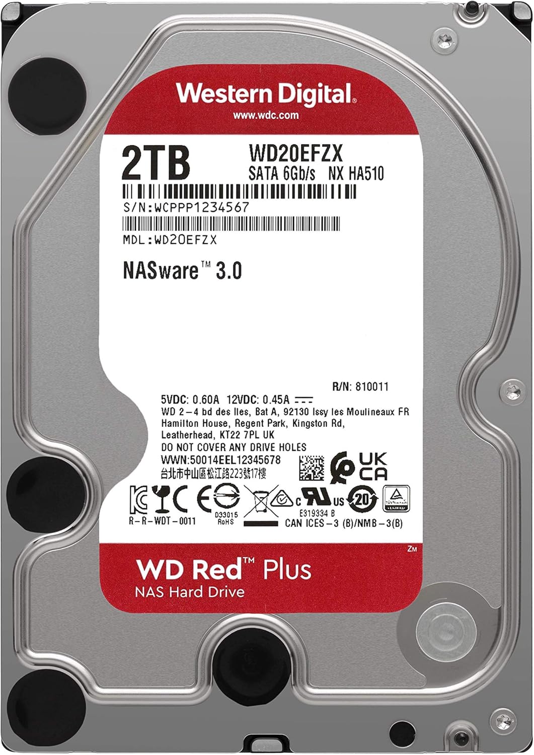 6TB NAS Internal Hard Drive HDD B259454