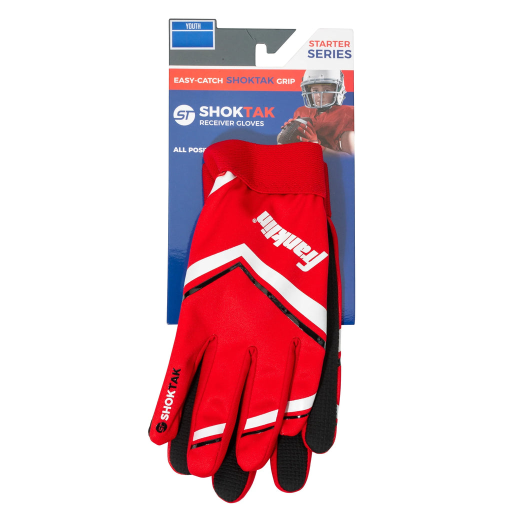 Youth Football Receiver Gloves Royal Youth Large G847155