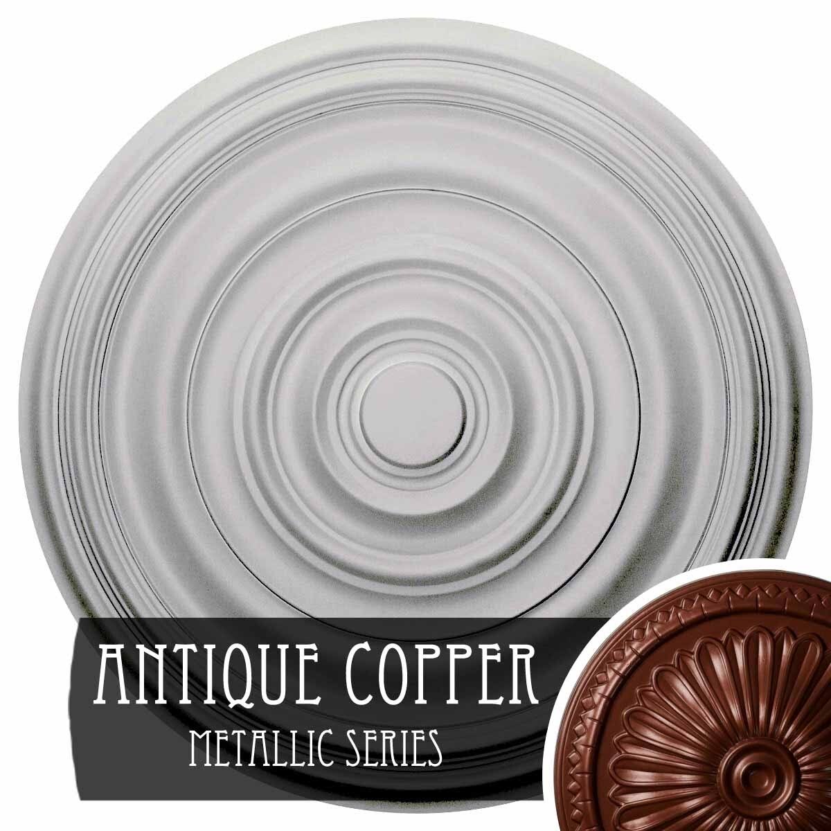 Smooth Ceiling Medallion P495