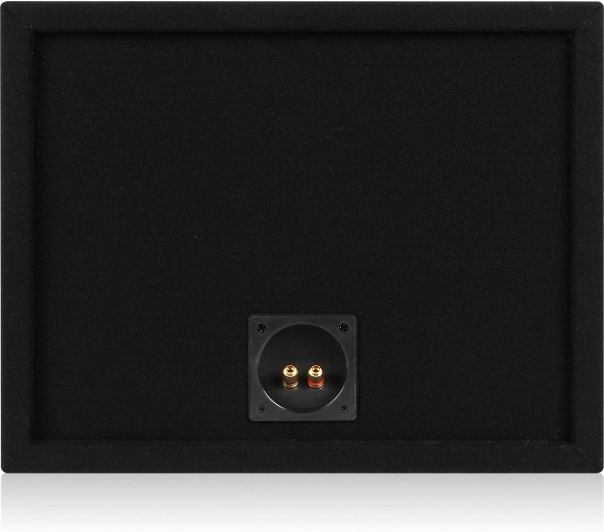 15-inch Car Subwoofer Box Sealed MDF Pack of 2 W9538