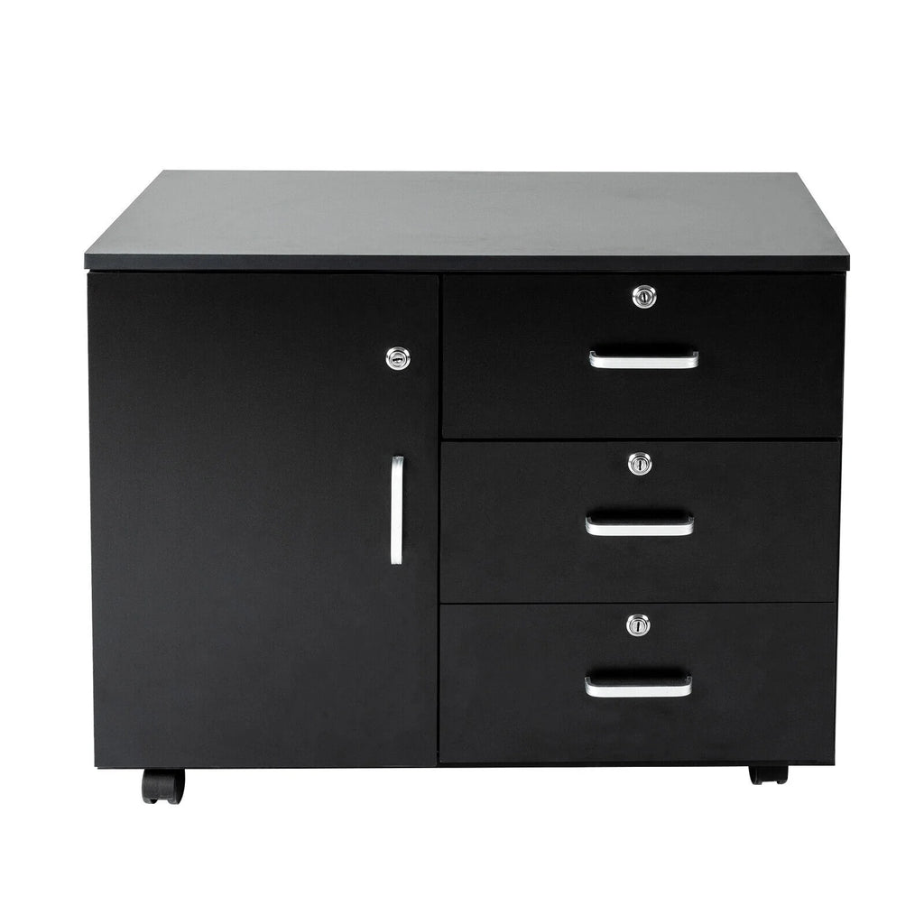 3 Drawer Lockable Mobile Filing Cabinet I603