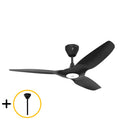 Black 52 Outdoor Ceiling Fan with Downrod M251