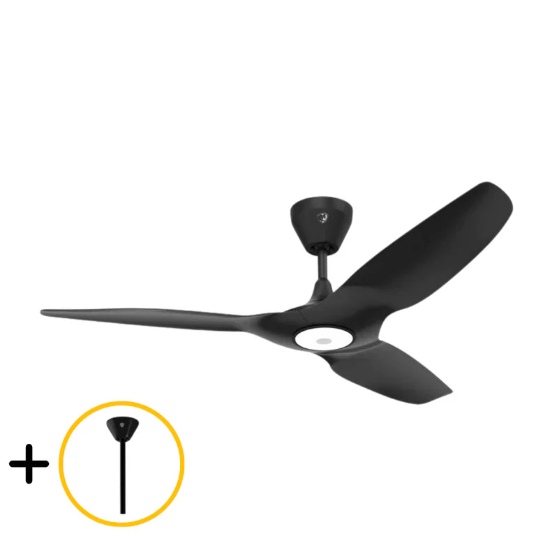 Black 52 Outdoor Ceiling Fan with Downrod M251