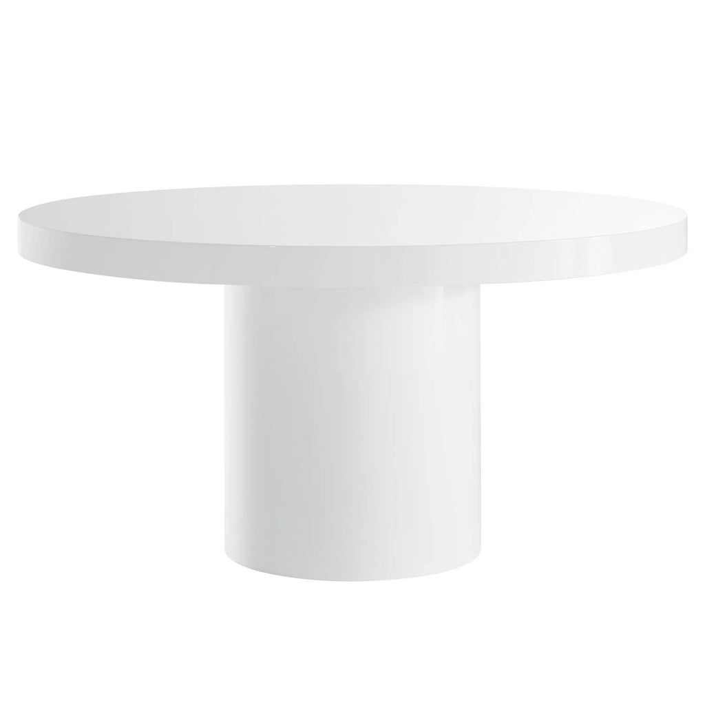Round Dining Table in White T890312