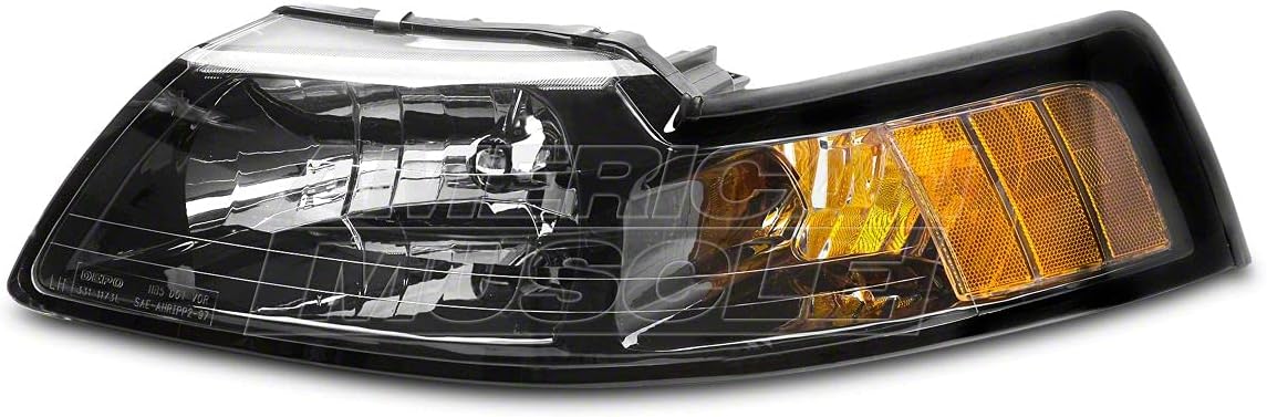Black Housing Clear Lens Headlights I153