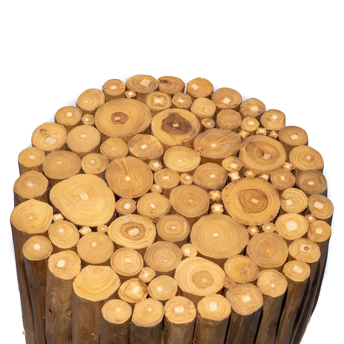Acacia Wood End Table 17.75 Inches Tall U773134