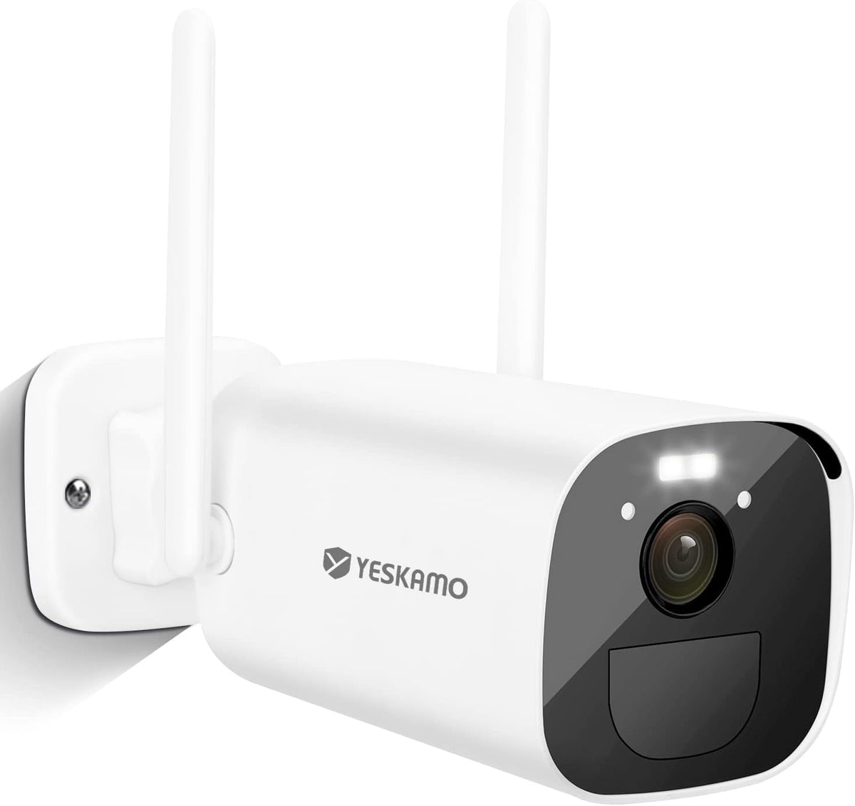 Wireless Battery Security Camera Outdoor 3MP Ultra HD Rechargeable Spotlight WiFi Camera with Color Night Vision Siren Alarm 2 Way Audio F38337