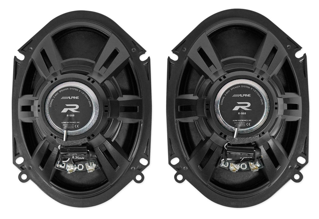 6x22X8x22 2-Way Car Speakers F484