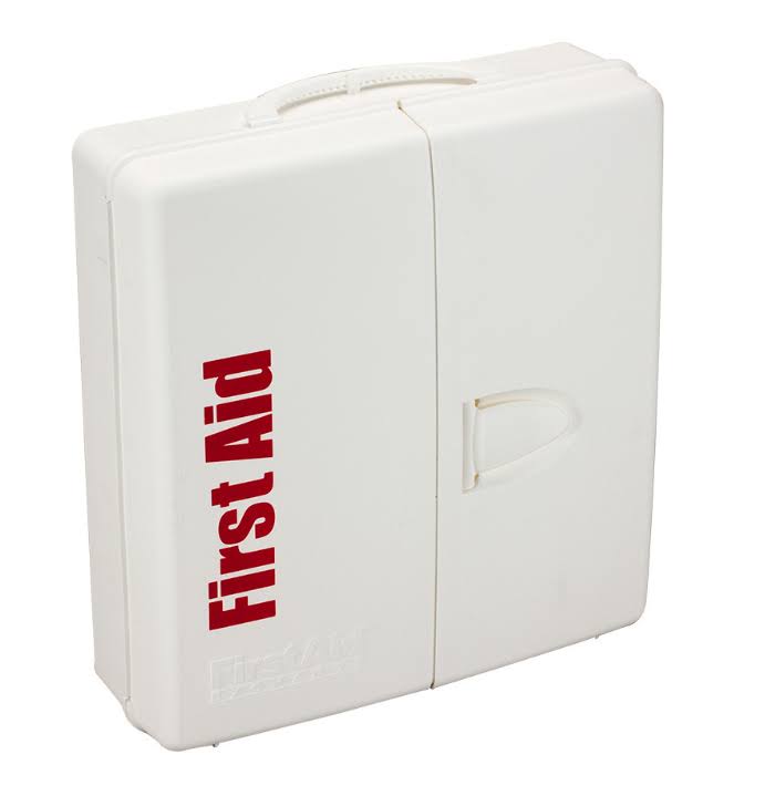 206 Piece Plastic First Aid Cabinet K7675