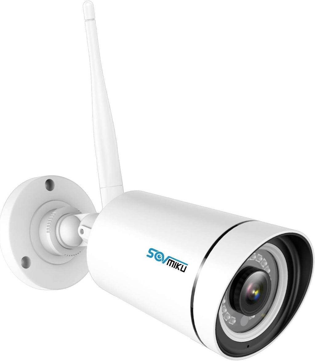 2K 2-Way Audio WiFi Security Camera System Outdoor, 8Ch Expandable NVR, 1TB HDD Q8493