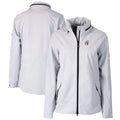 Gray Full-Zip Rain Jacket A56645