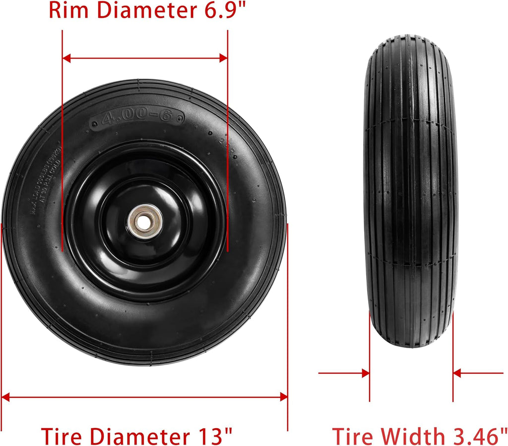 4.00-6 Tire and Wheel 2 Pack K828799