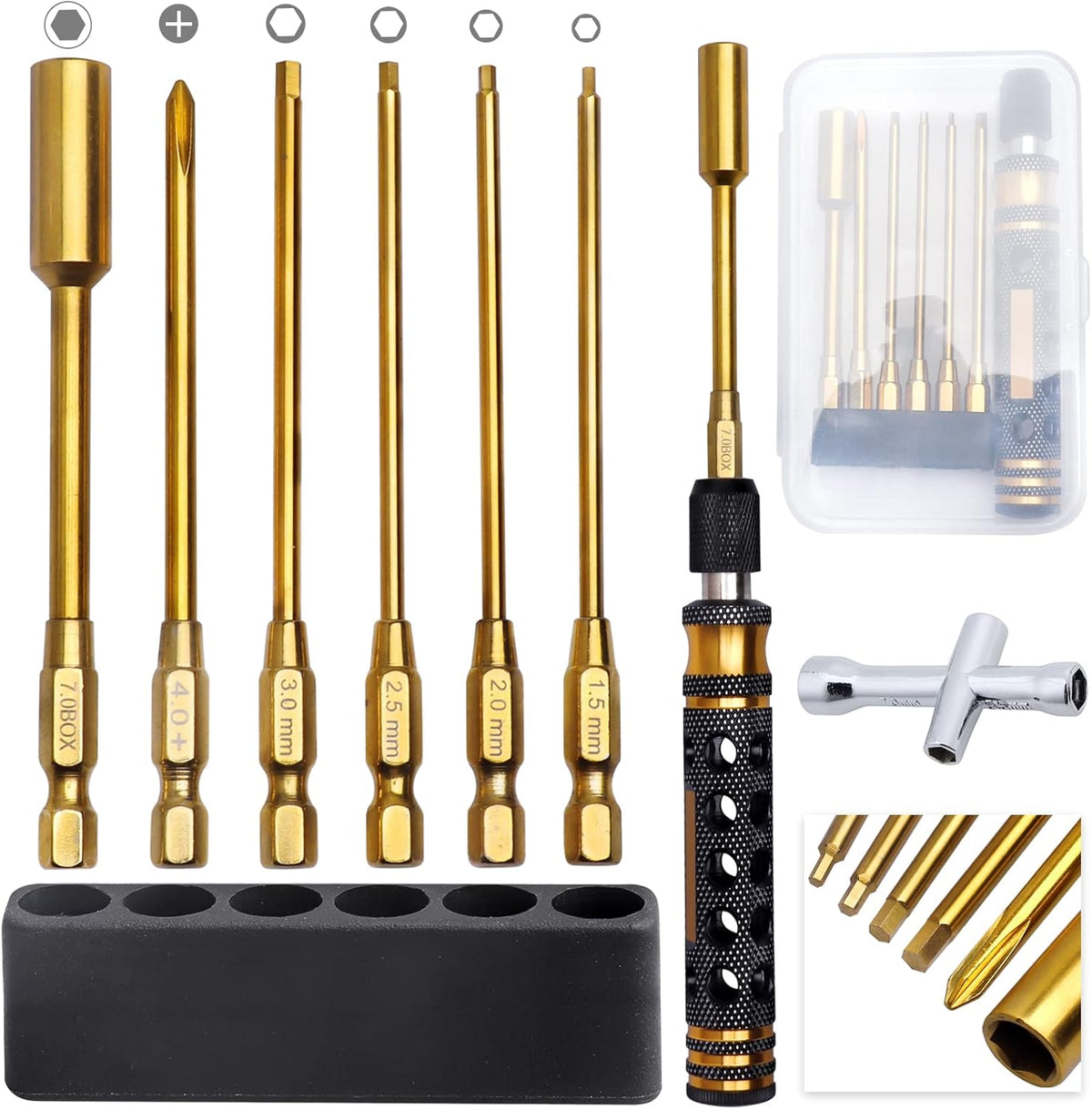 6 in 1 RC Hex Driver Screwdriver Set H35172