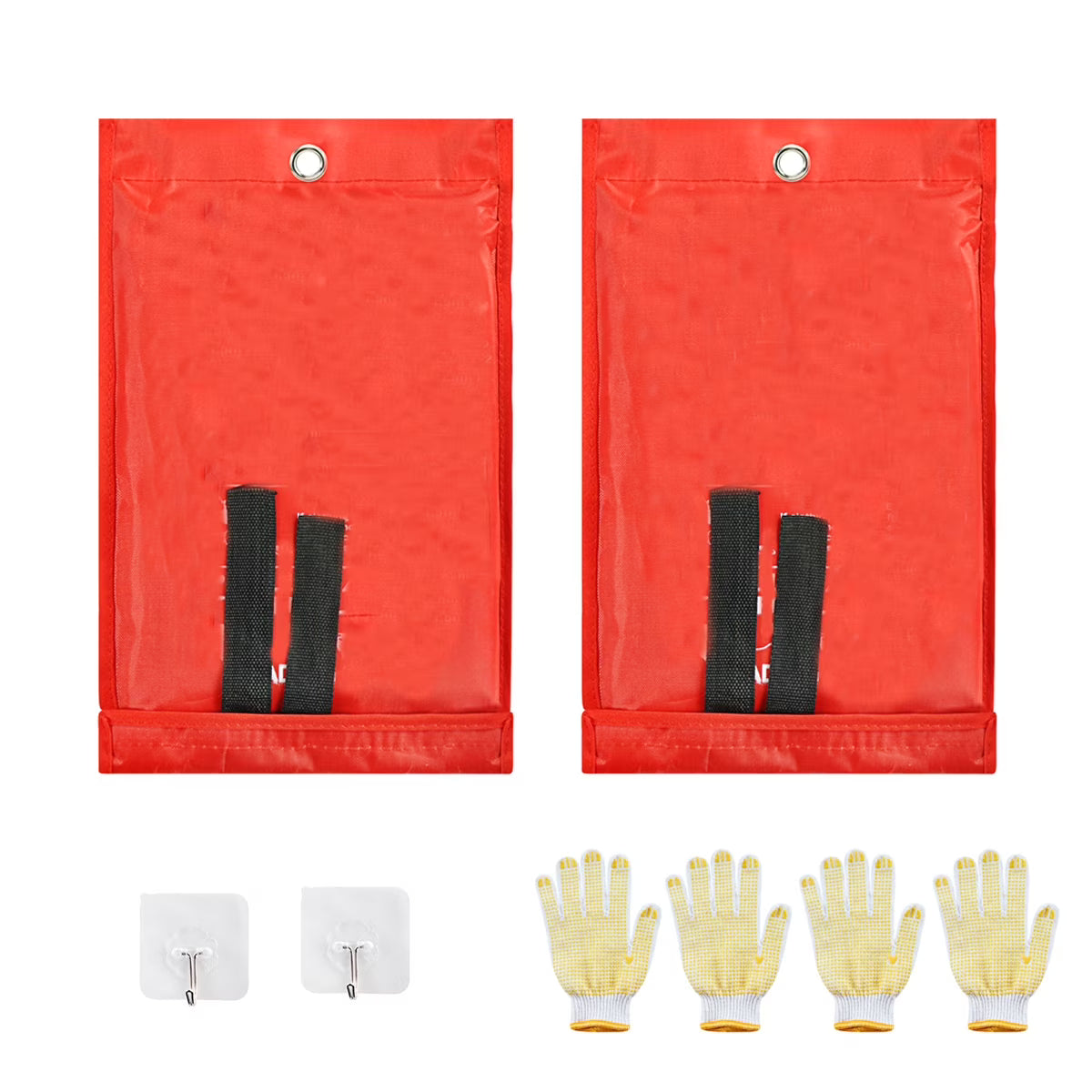 Fire Blanket 2 Pack with Gloves S340980