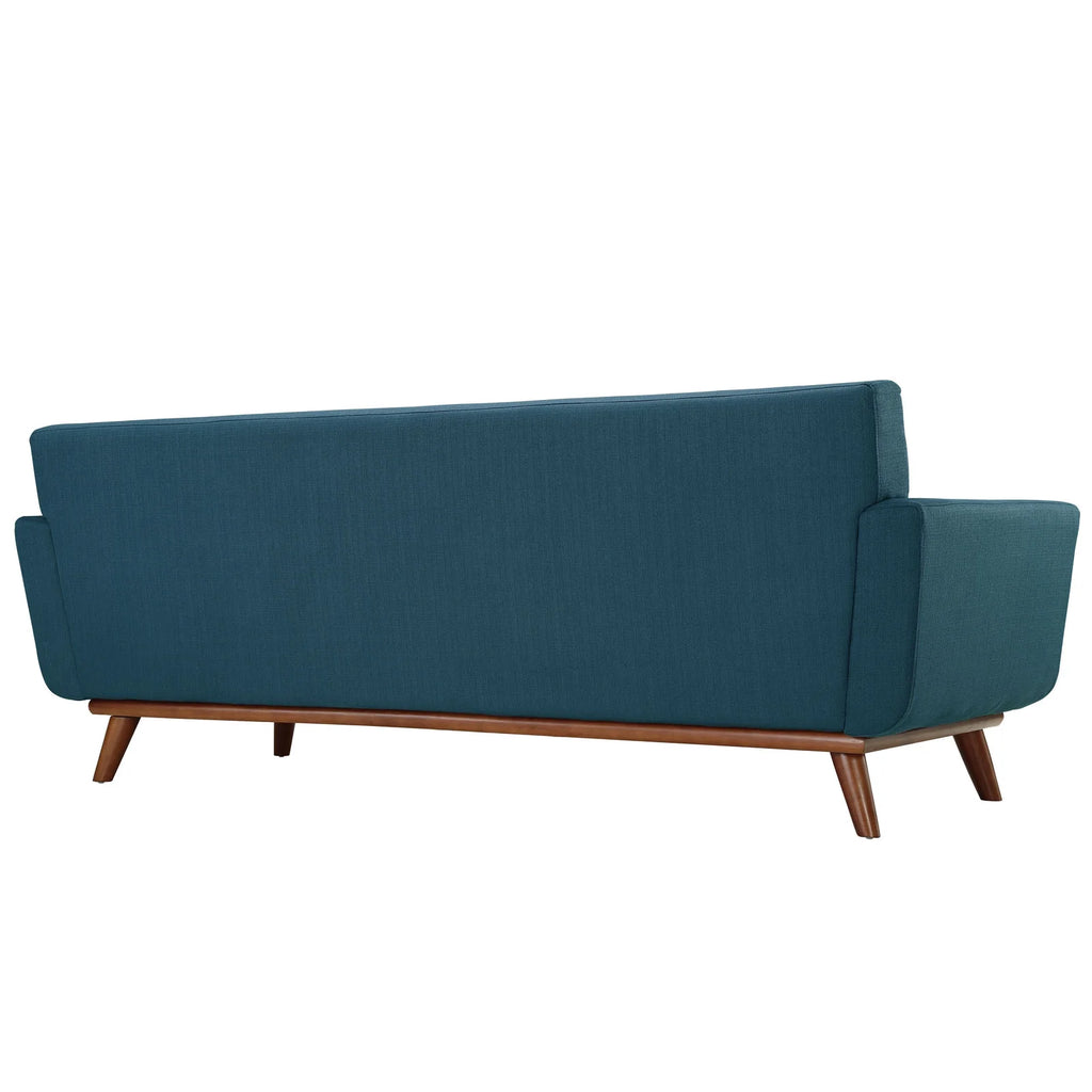 Navy Armchairs and Sofa Set of Three X8021