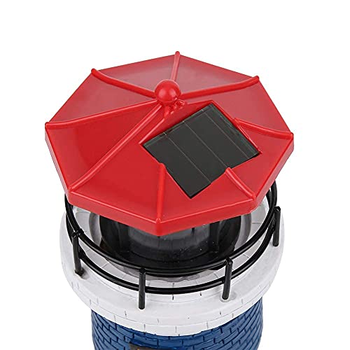 Solar Lighthouse Statue Outdoor Light W6310