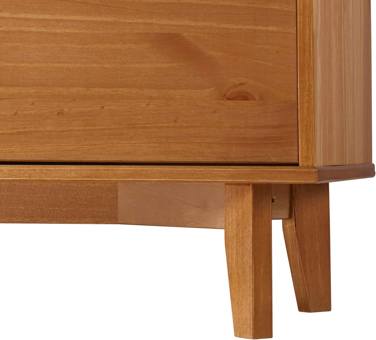 6 Drawer Caramel Wood Dresser K501