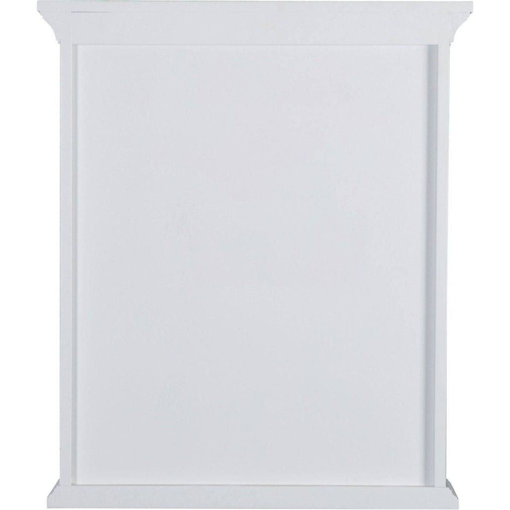 White Wood Wall Mounted Bathroom Cabinet G471