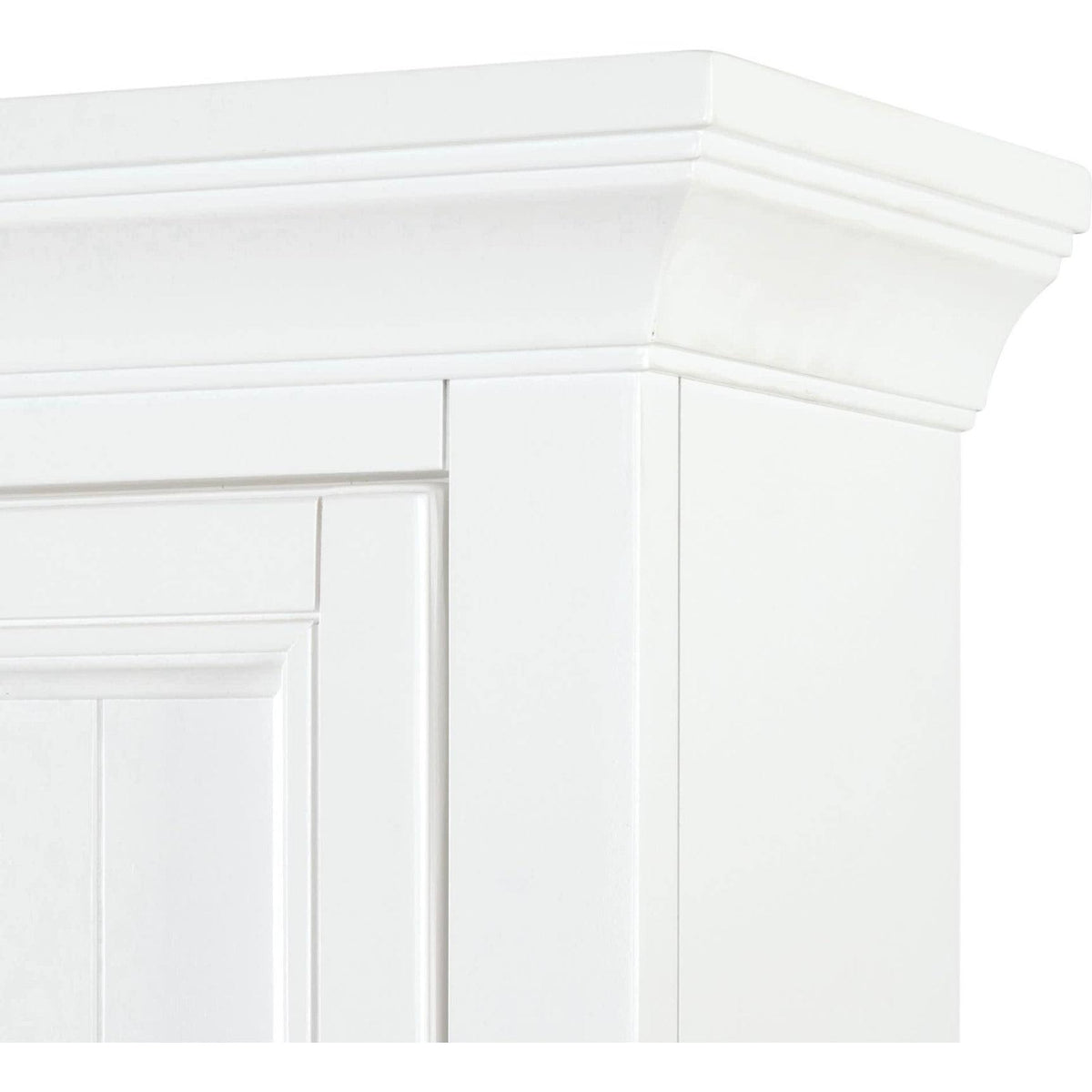 White Wood Wall Mounted Bathroom Cabinet G471