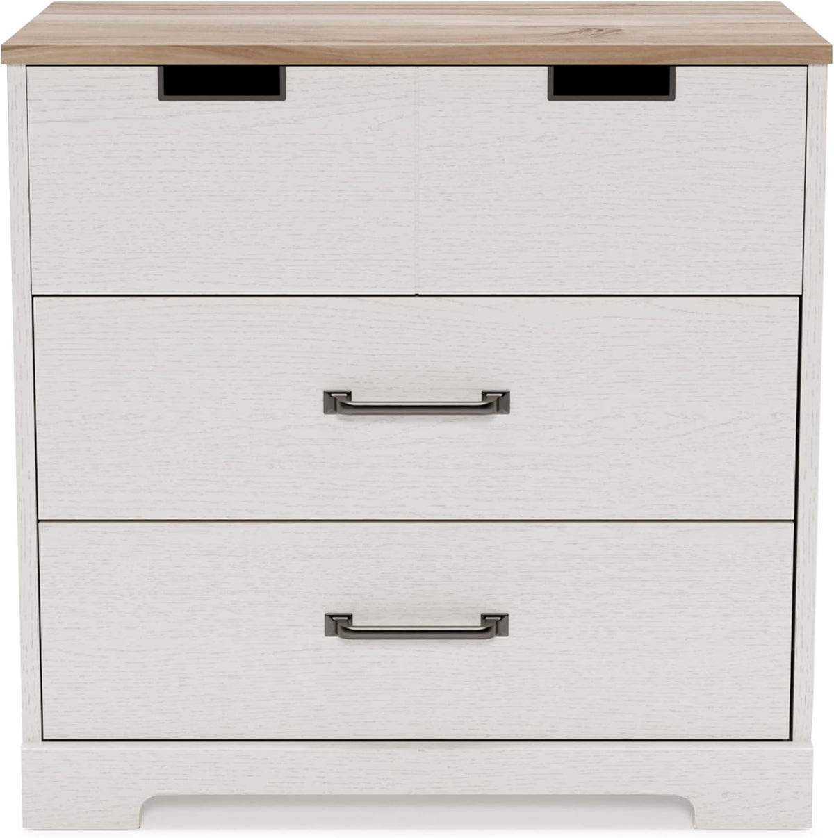 White 3 Drawer Wood Chest X949360